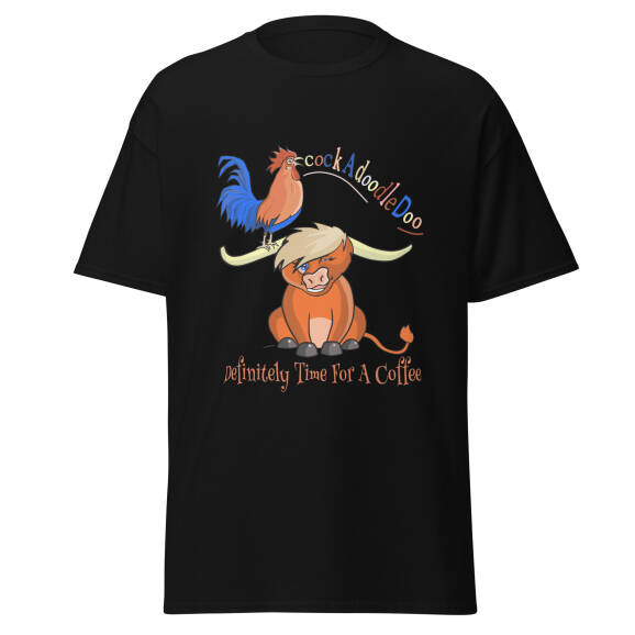 Definitely Time For A Coffee Unisex classic tee - Image 6