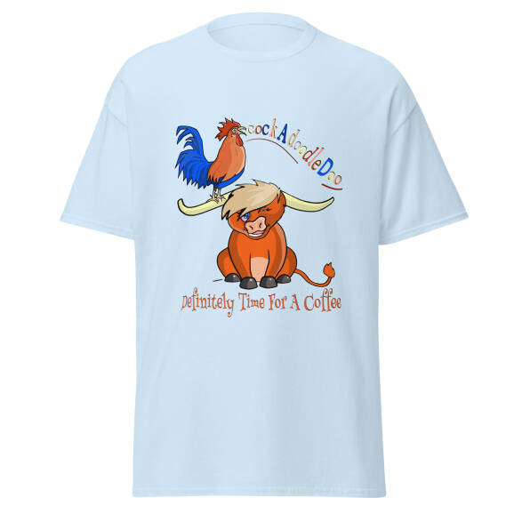 Definitely Time For A Coffee Unisex classic tee - Image 3