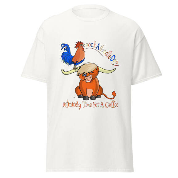 Definitely Time For A Coffee Unisex classic tee - Image 5