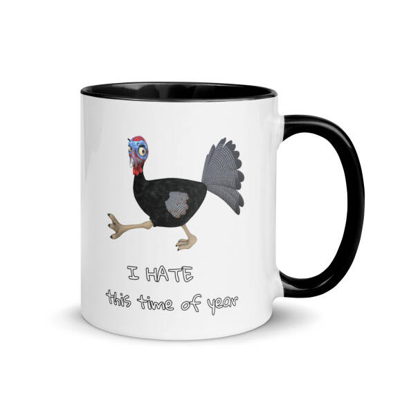 I Hate This Time Of Year Mug with Colour Inside