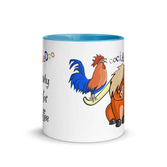 Definitely Time For A Coffee Mug with Colour Inside - Image 9