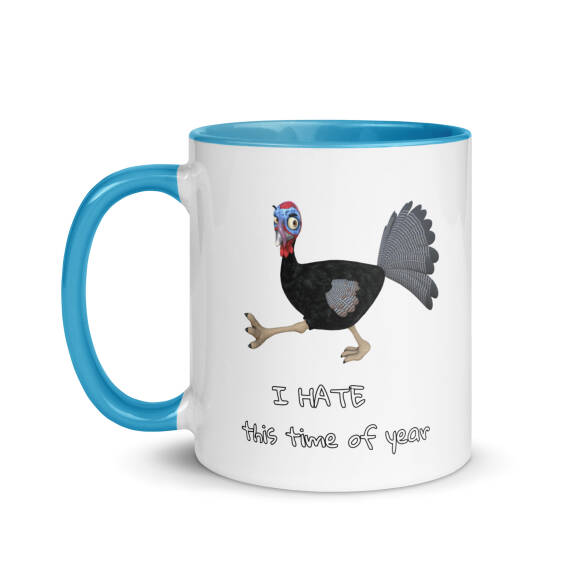 I Hate This Time Of Year Mug with Colour Inside - Image 18