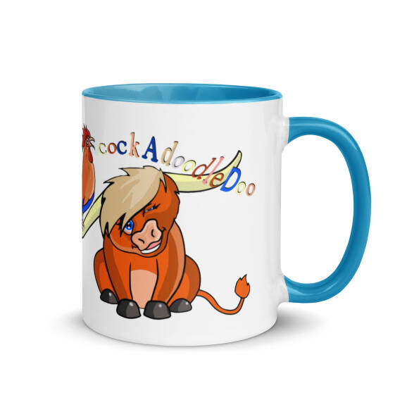 Definitely Time For A Coffee Mug with Colour Inside - Image 8