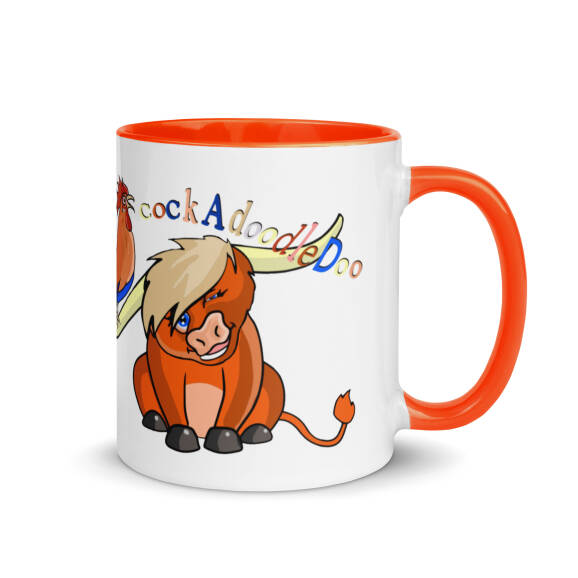Definitely Time For A Coffee Mug with Colour Inside - Image 5